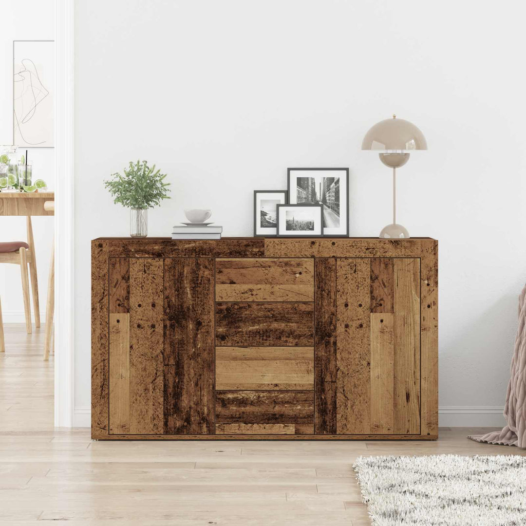 Sideboard Gammelt træ 120 x 36 x 69 cm Konstrueret træ
