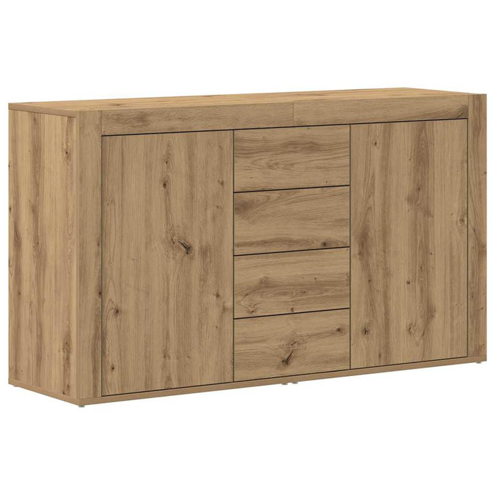 Sideboard Artisan Egetræ 120 x 36 x 69 cm Konstrueret træ
