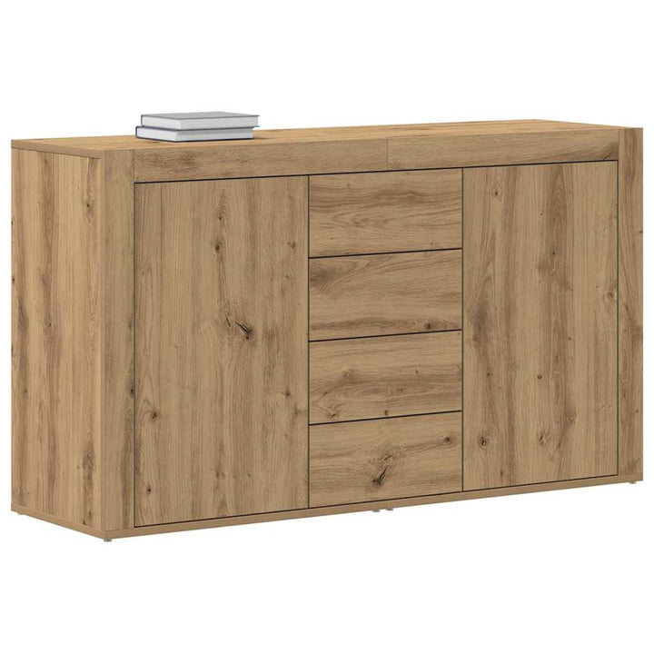 Sideboard Artisan Egetræ 120 x 36 x 69 cm Konstrueret træ