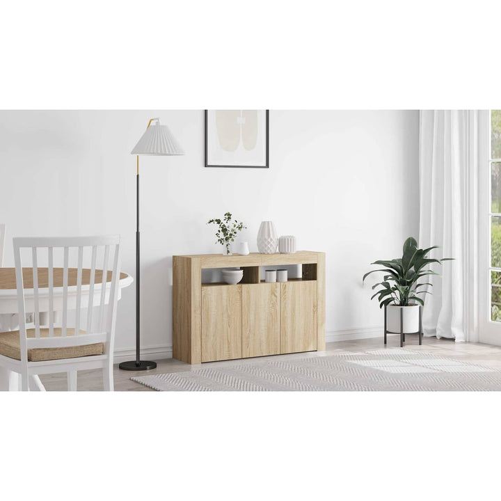 Sideboard Sonoma eg 116 x 30 x 75 cm Konstrueret træ