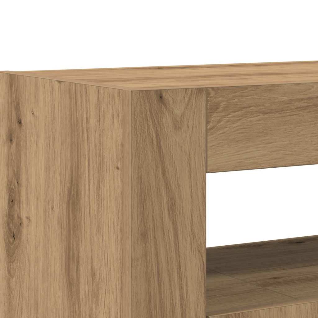 Sideboard Artisan Egetræ 116 x 30 x 75 cm Konstrueret træ