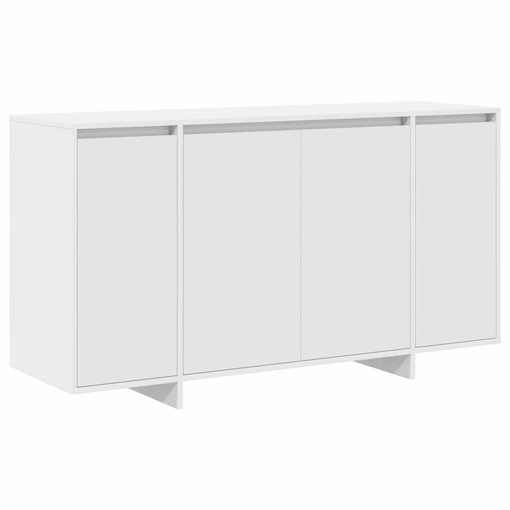 Sideboard Hvid 135 x 41 x 75 cm Konstrueret træ