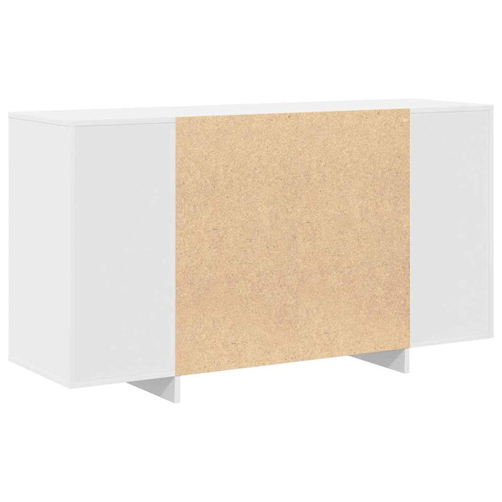 Sideboard Hvid 135 x 41 x 75 cm Konstrueret træ
