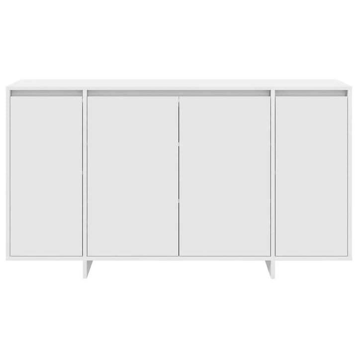 Sideboard Hvid 135 x 41 x 75 cm Konstrueret træ