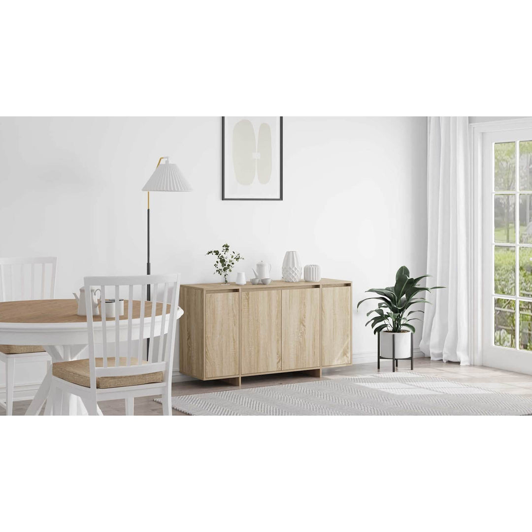 Sideboard Sonoma eg 135 x 41 x 75 cm Konstrueret træ