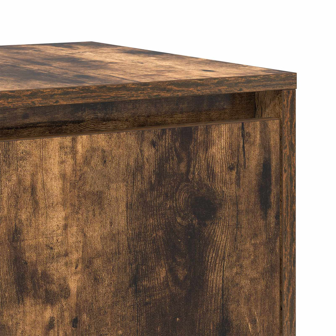 Sideboard Røget eg 135 x 41 x 75 cm Konstrueret træ