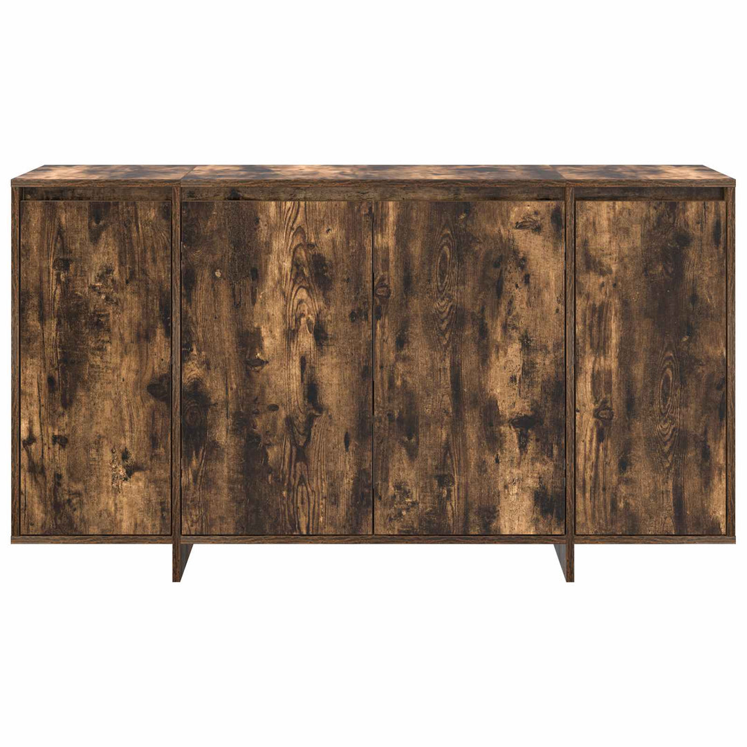 Sideboard Røget eg 135 x 41 x 75 cm Konstrueret træ