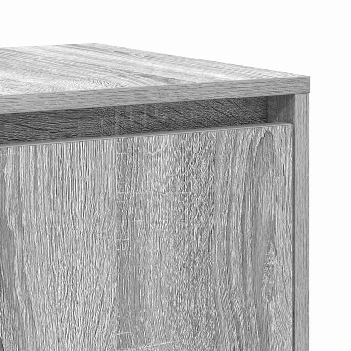 Sideboard Grå Sonoma 135 x 41 x 75 cm Konstrueret træ