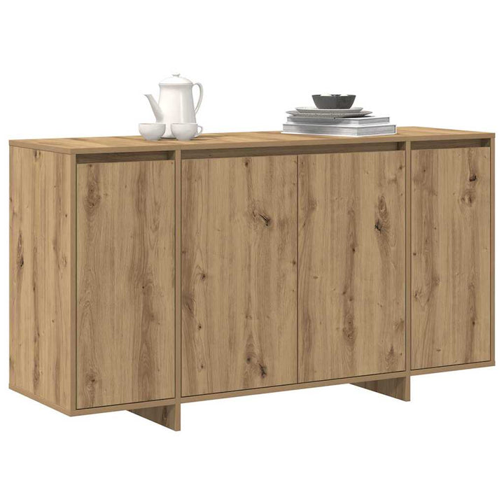 Sideboard Artisan Egetræ 135 x 41 x 75 cm Konstrueret træ