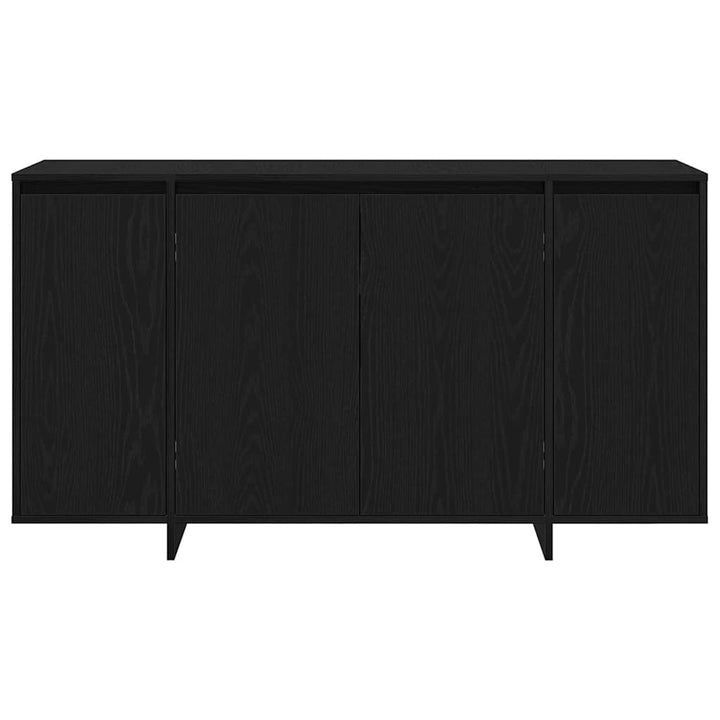 Sideboard Sort eg 135 x 41 x 75 cm Konstrueret træ