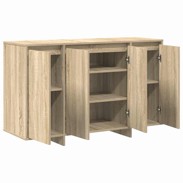 Sideboard Sonoma-eg 120 x 41 x 75 cm Konstrueret træ