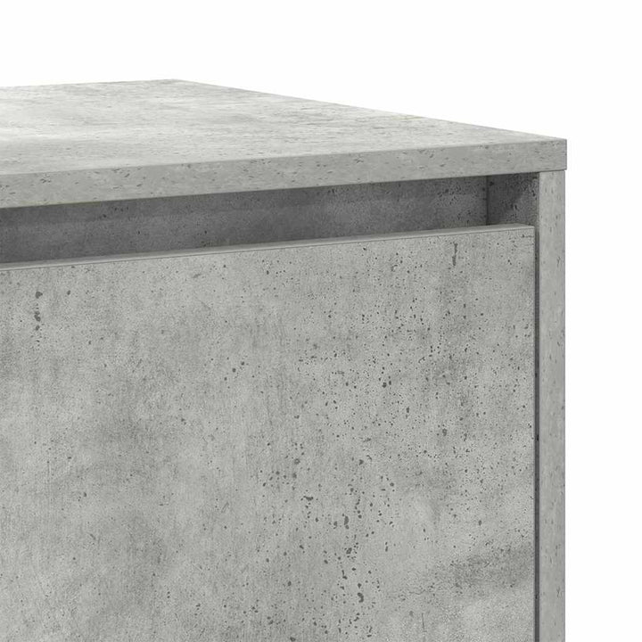 Sideboard Beton Grå 120 x 41 x 75 cm Konstrueret træ