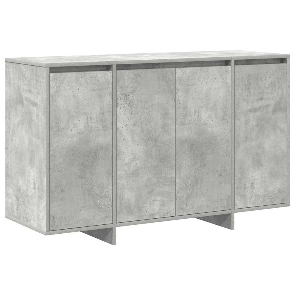 Sideboard Beton Grå 120 x 41 x 75 cm Konstrueret træ