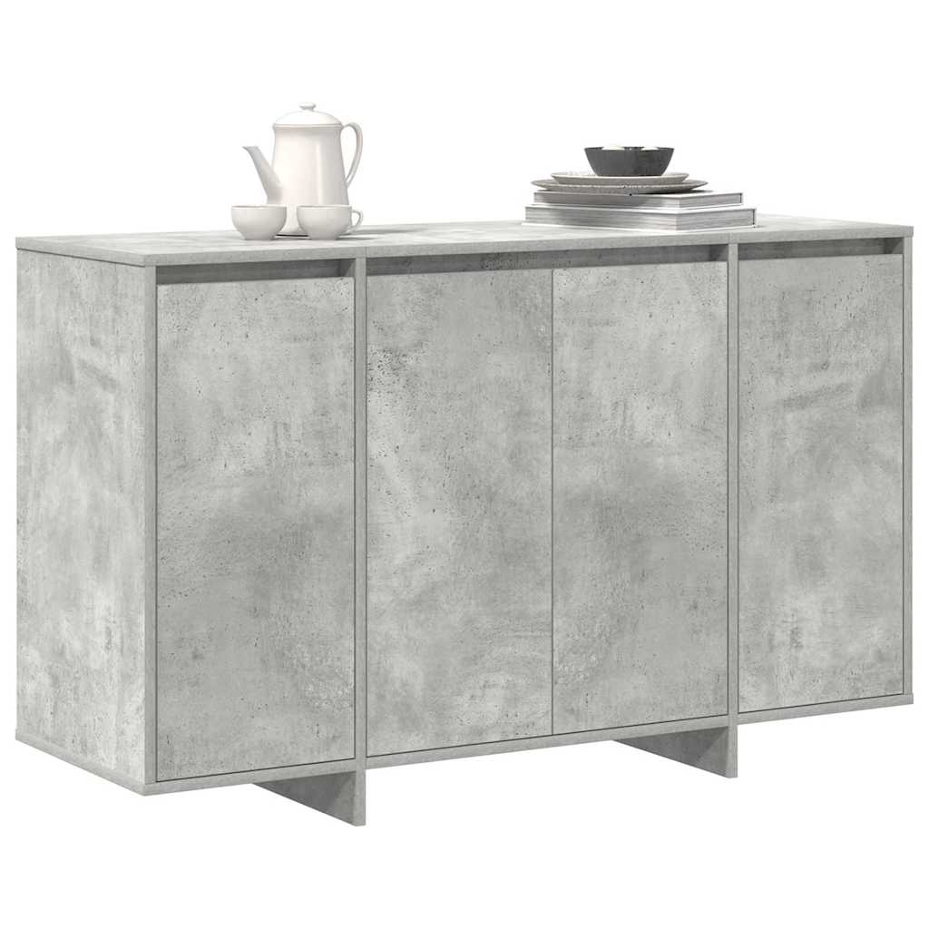 Sideboard Beton Grå 120 x 41 x 75 cm Konstrueret træ