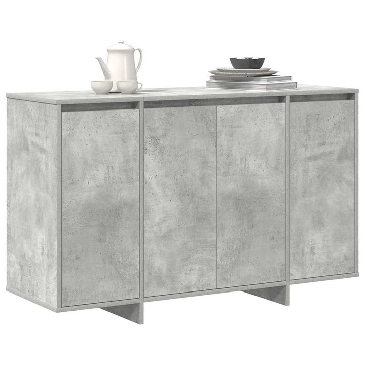 Sideboard Beton Grå 120 x 41 x 75 cm Konstrueret træ