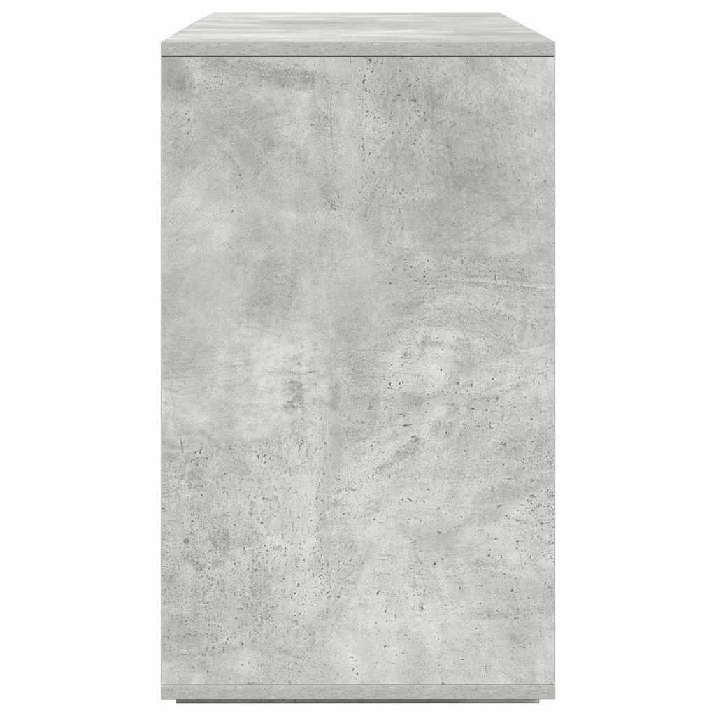 Sideboard Beton Grå 120 x 41 x 75 cm Konstrueret træ