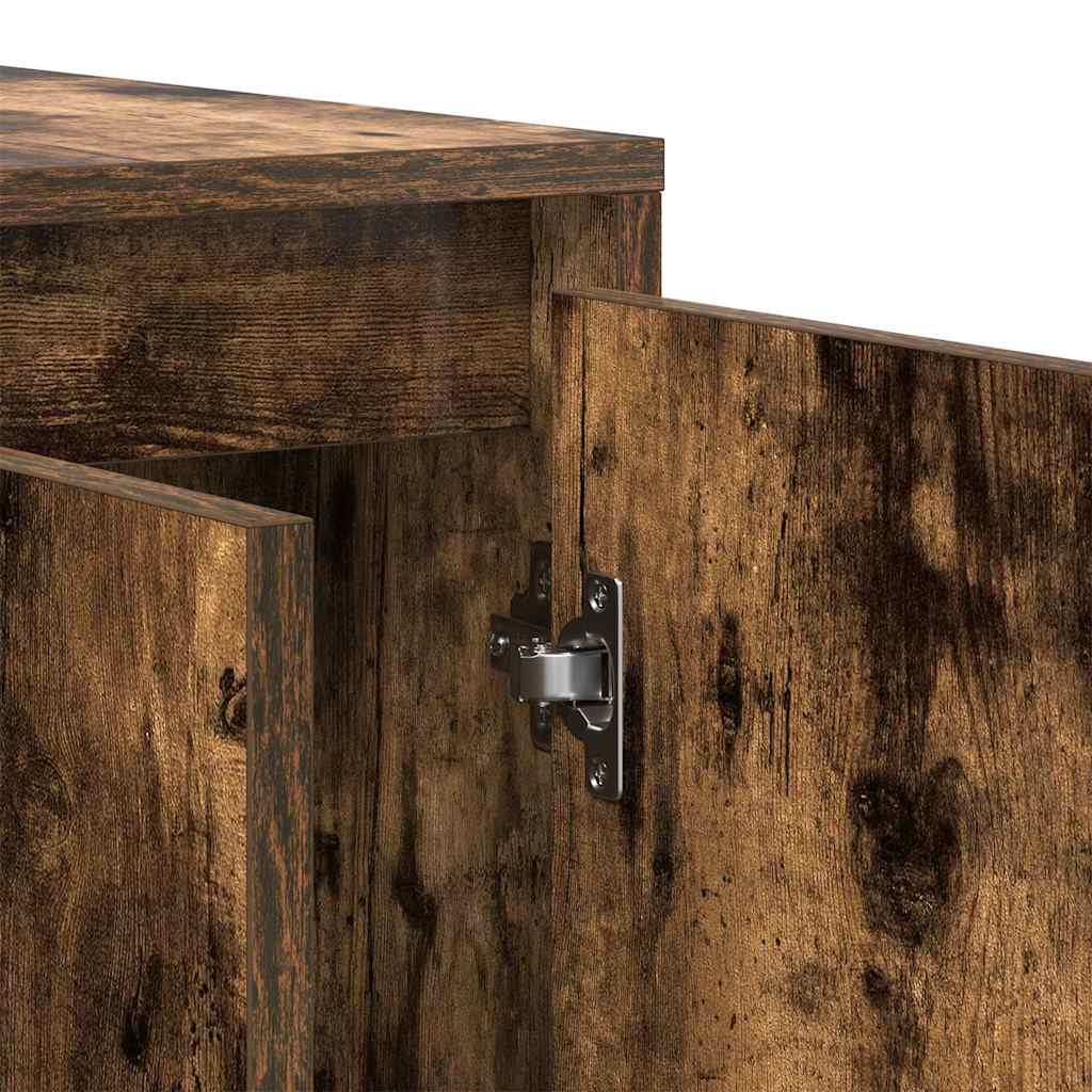 Sideboard Røget eg 120 x 41 x 75 cm Konstrueret træ