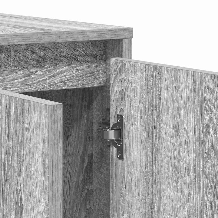 Sideboard Grå Sonoma 120 x 41 x 75 cm Konstrueret træ