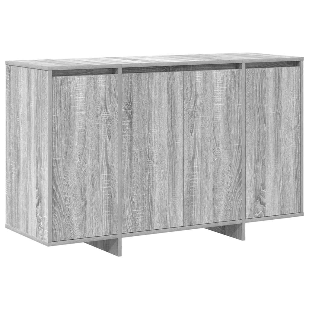Sideboard Grå Sonoma 120 x 41 x 75 cm Konstrueret træ