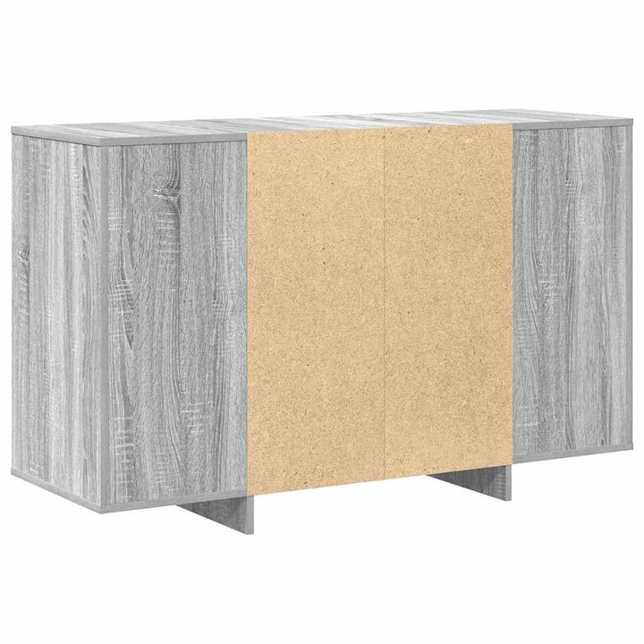 Sideboard Grå Sonoma 120 x 41 x 75 cm Konstrueret træ