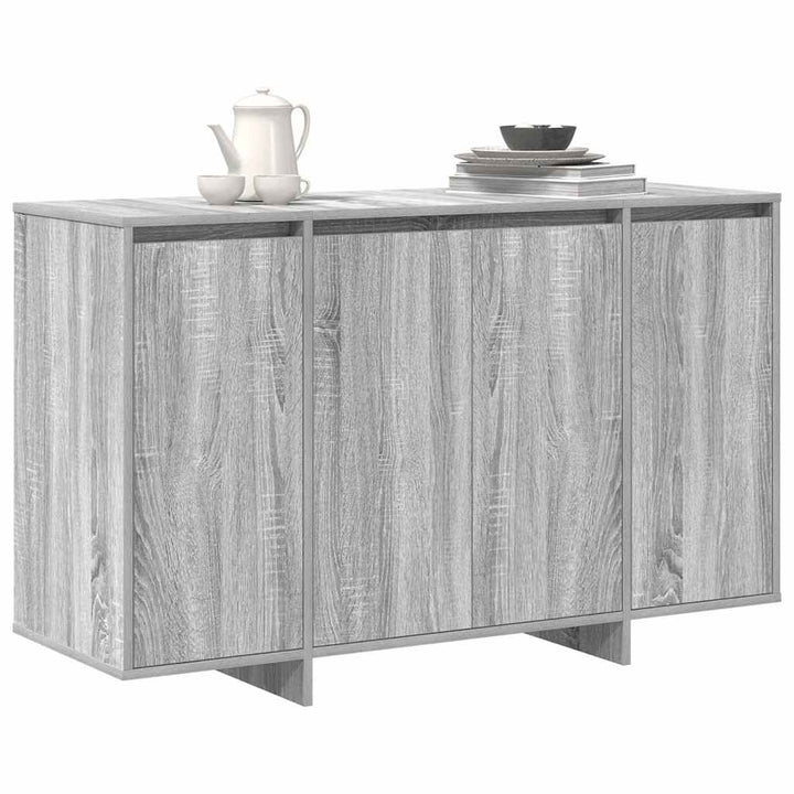 Sideboard Grå Sonoma 120 x 41 x 75 cm Konstrueret træ