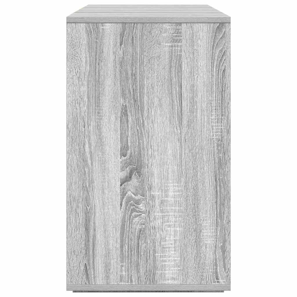 Sideboard Grå Sonoma 120 x 41 x 75 cm Konstrueret træ