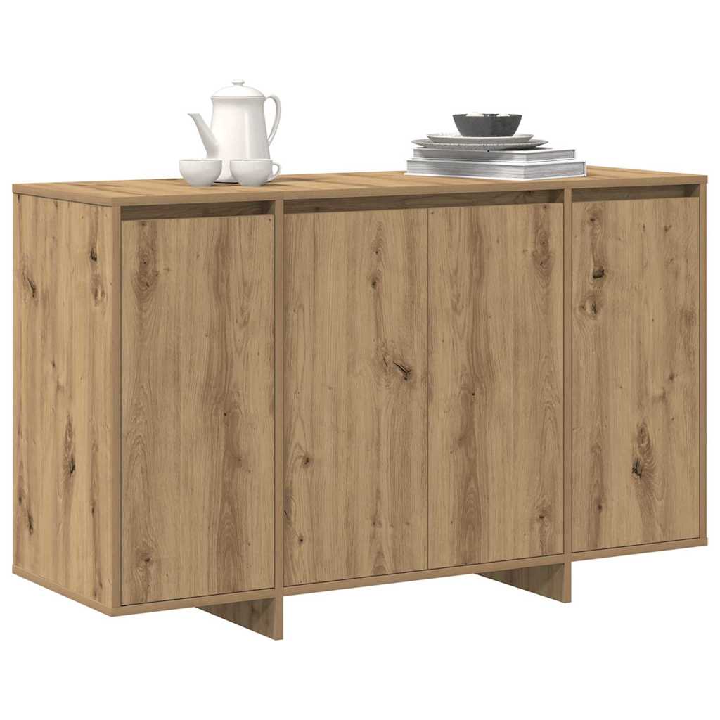 Sideboard Artisan Egetræ 120 x 41 x 75 cm Konstrueret træ