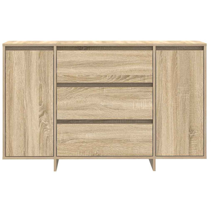 Sideboard med skuffe Sonoma eg 120 x 41 x 75 cm Konstrueret træ