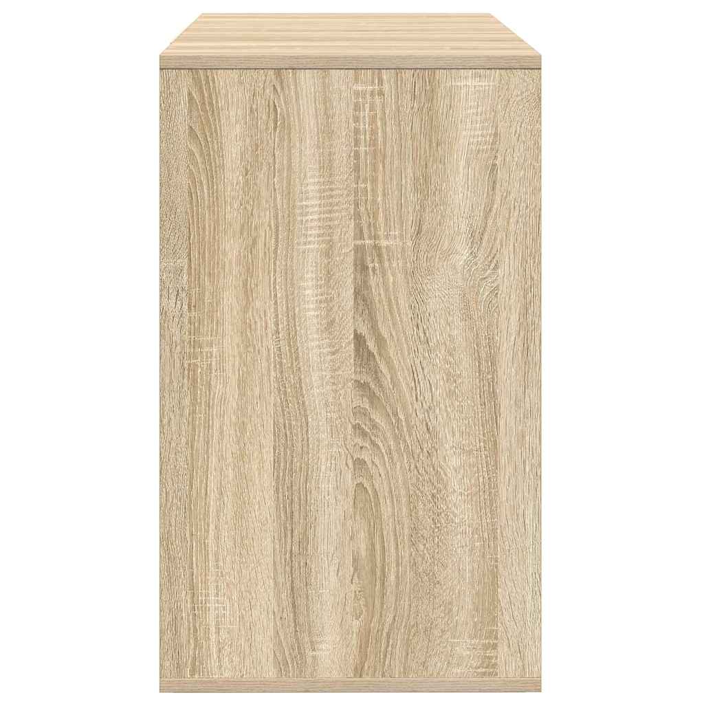 Sideboard med skuffe Sonoma eg 120 x 41 x 75 cm Konstrueret træ