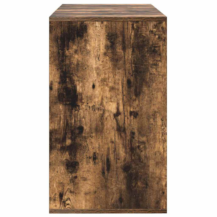 Sideboard med skuffe Røget eg 120 x 41 x 75 cm Konstrueret træ