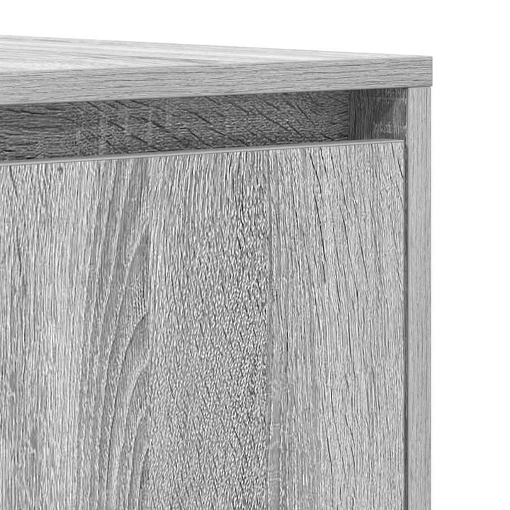 Sideboard Grå Sonoma 120 x 41 x 75 cm Konstrueret træ