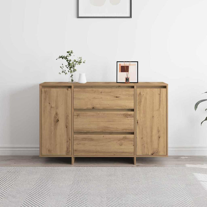 Sideboard Artisan Egetræ 120 x 41 x 75 cm Konstrueret træ