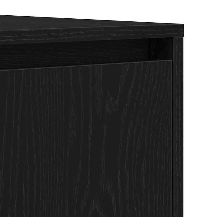 Sideboard Sort eg 120 x 41 x 75 cm Konstrueret træ