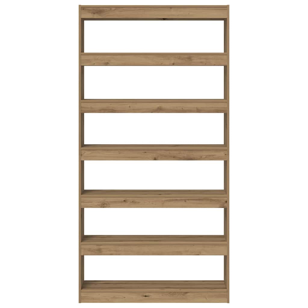 Bogskab Artisan Eg 100 x 30 x 198 cm Konstrueret træ