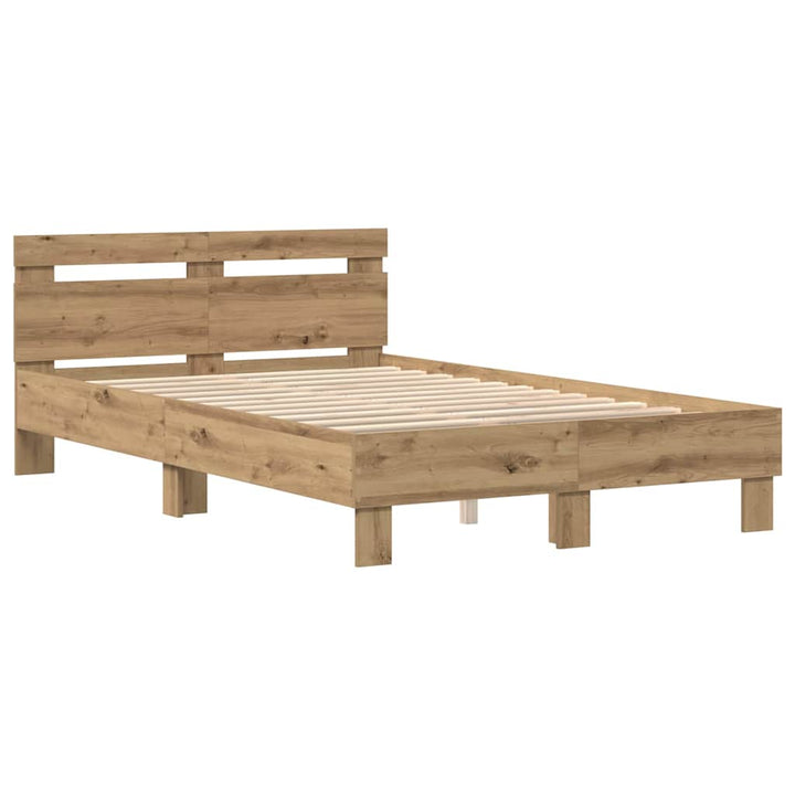 Sengestel Artisan Egetræ 135 x 190 cm Konstrueret træ