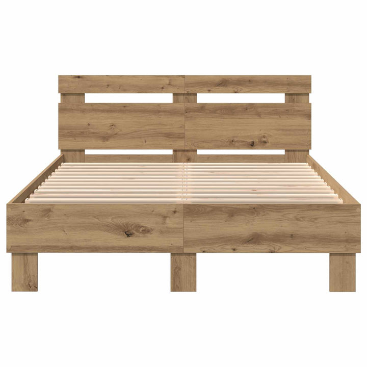 Sengestel Artisan Egetræ 120 x 190 cm Konstrueret træ