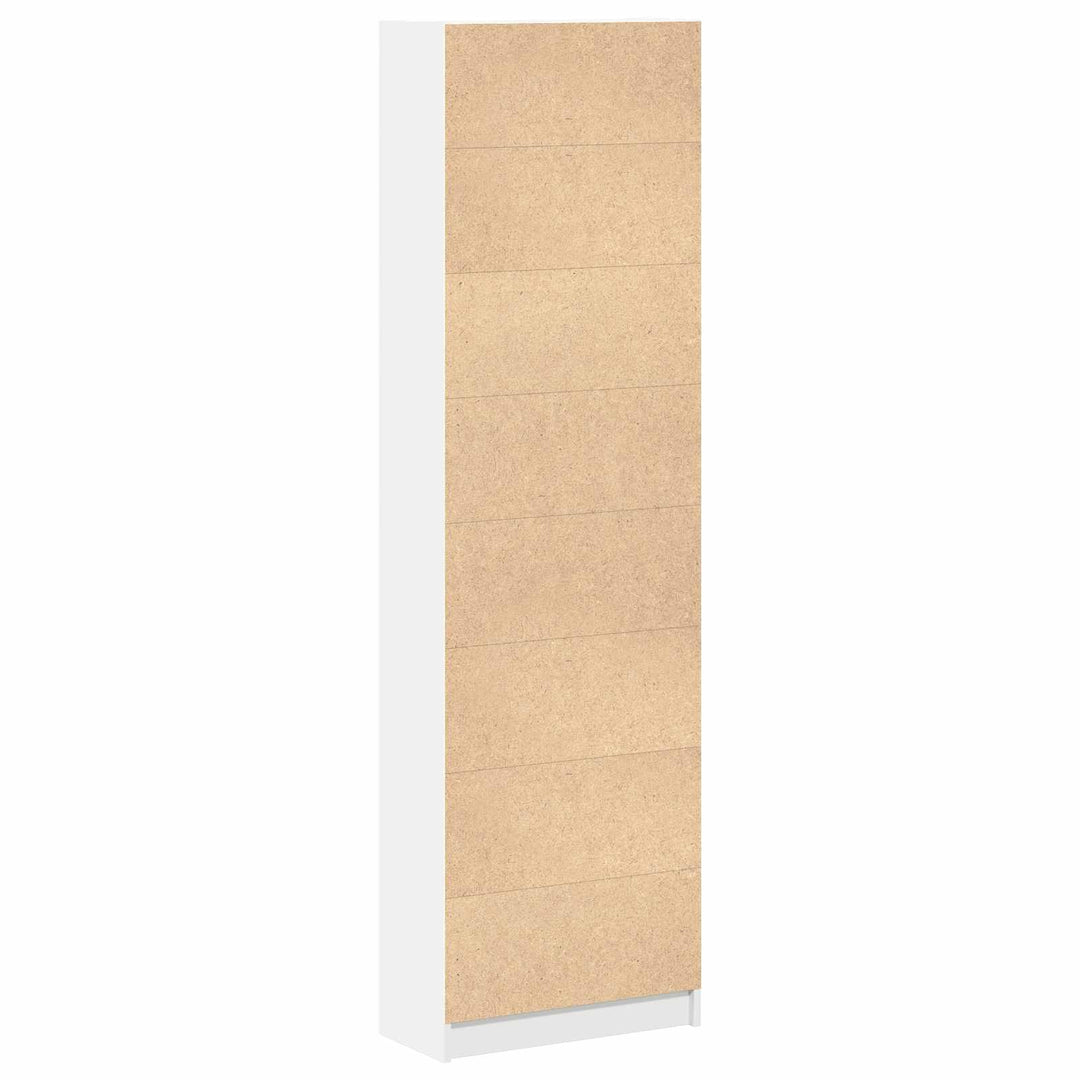 Garderobeskab med hylde Hvid 55 x 25 x 189 cm Konstrueret træ