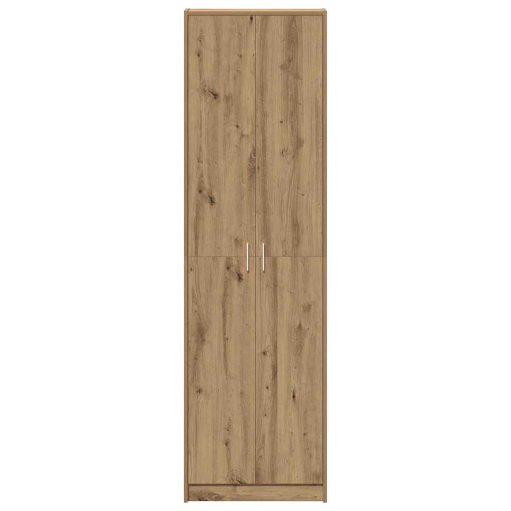 Garderobeskab Artisan Egetræ 55 x 25 x 189 cm Konstrueret træ