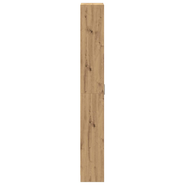 Garderobeskab Artisan Egetræ 55 x 25 x 189 cm Konstrueret træ