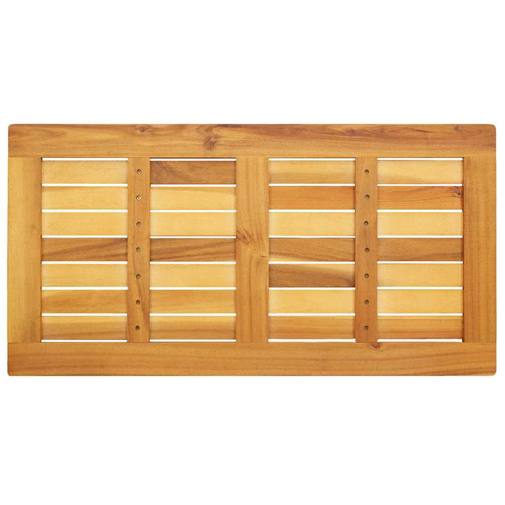 Bordplade Olie Naturlig 90 x 45 x 2 cm Massivt Akacietræ