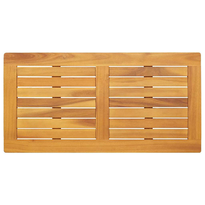 Bordplade Olie Naturlig 90 x 45 x 2 cm Massivt Akacietræ