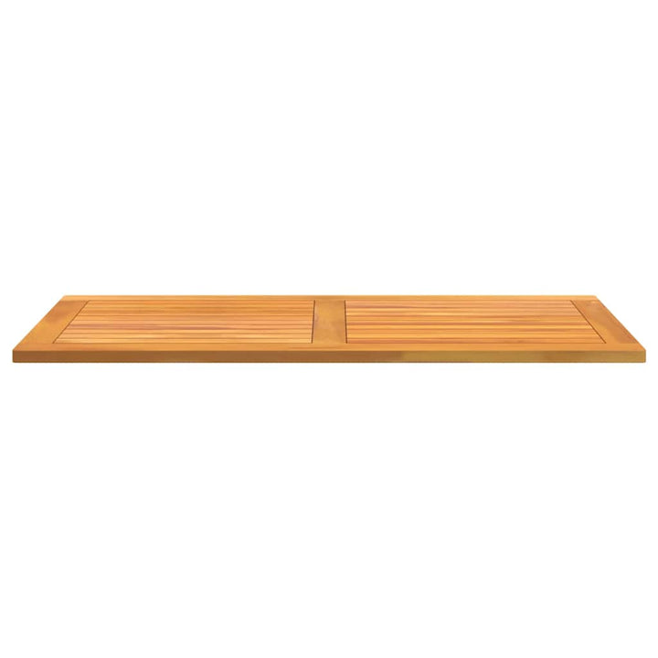 Bordplade Olie Naturlig 110 x 55 x 2 cm Massivt Akacietræ