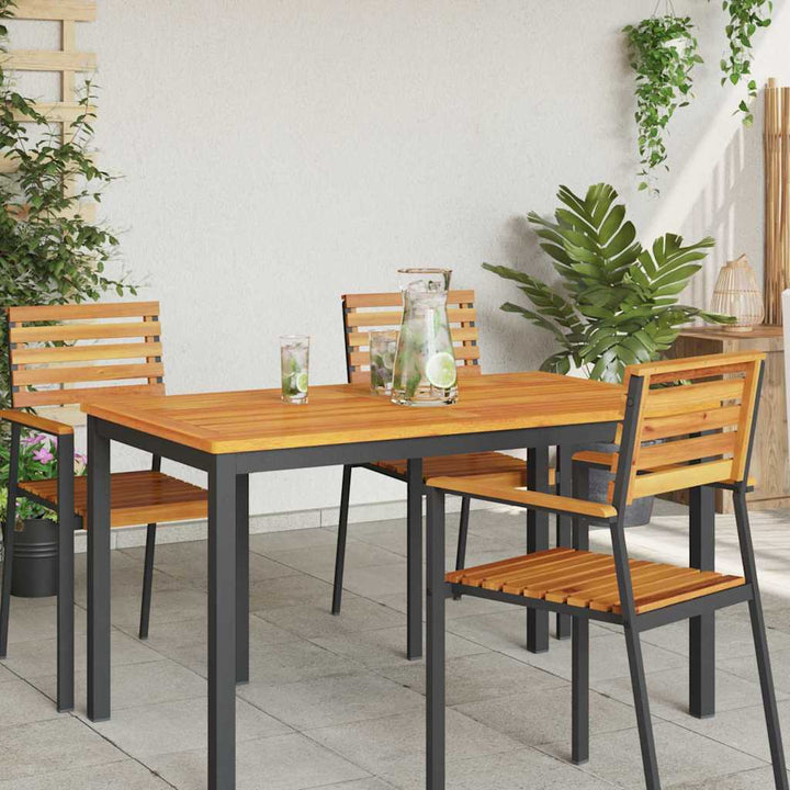 Bordplade Olie Naturlig 120 x 70 x 2 cm Massivt Akacietræ