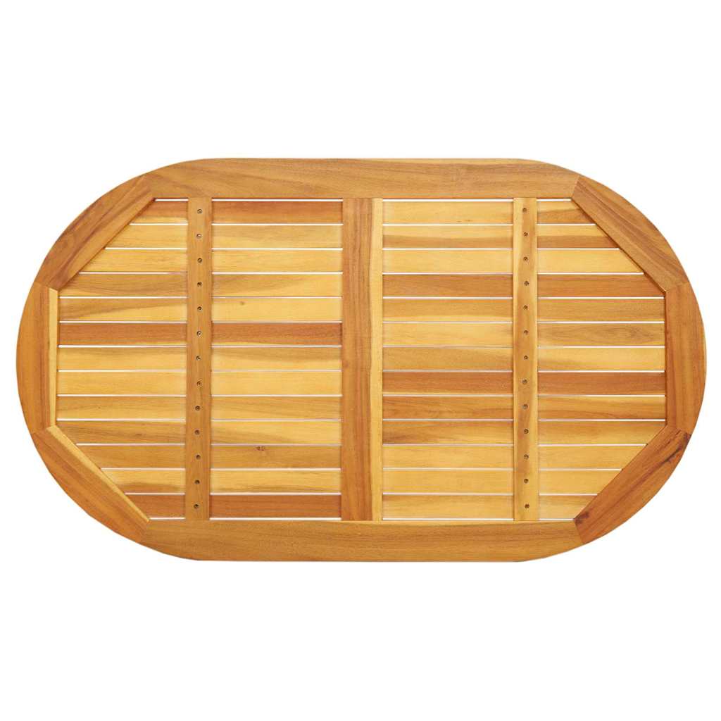 Bordplade Olie Naturlig 120 x 70 x 2 cm Massivt Akacietræ