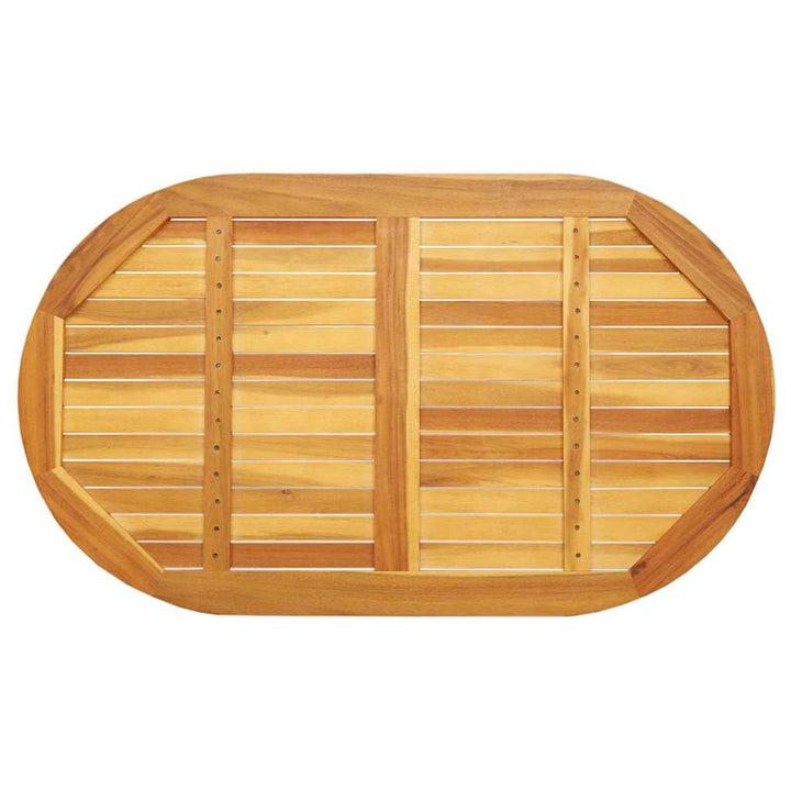 Bordplade Olie Naturlig 120 x 70 x 2 cm Massivt Akacietræ