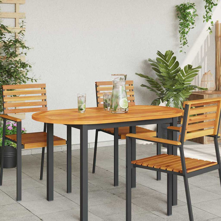 Bordplade Olie Naturlig 120 x 70 x 2 cm Massivt Akacietræ