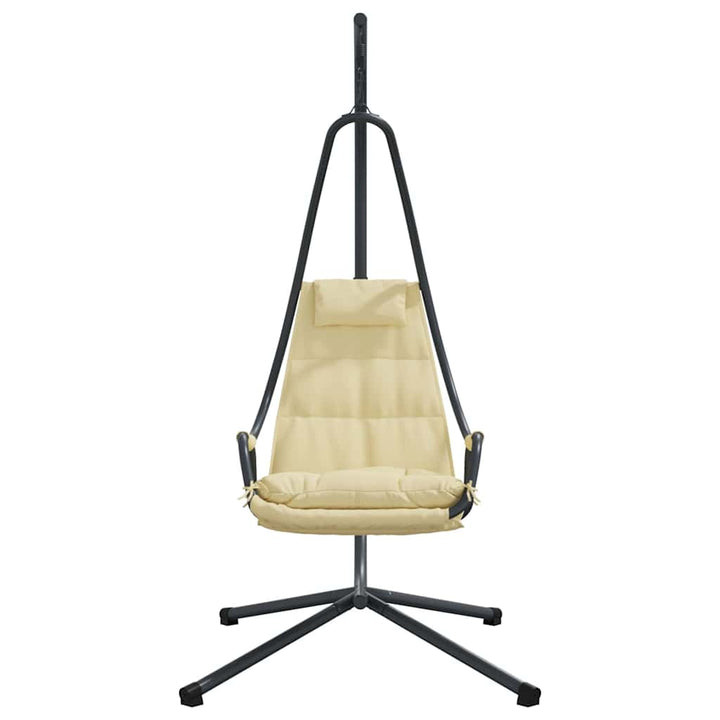 Hængende æggestol Beige 94 x 107 x 196,5 cm Stål