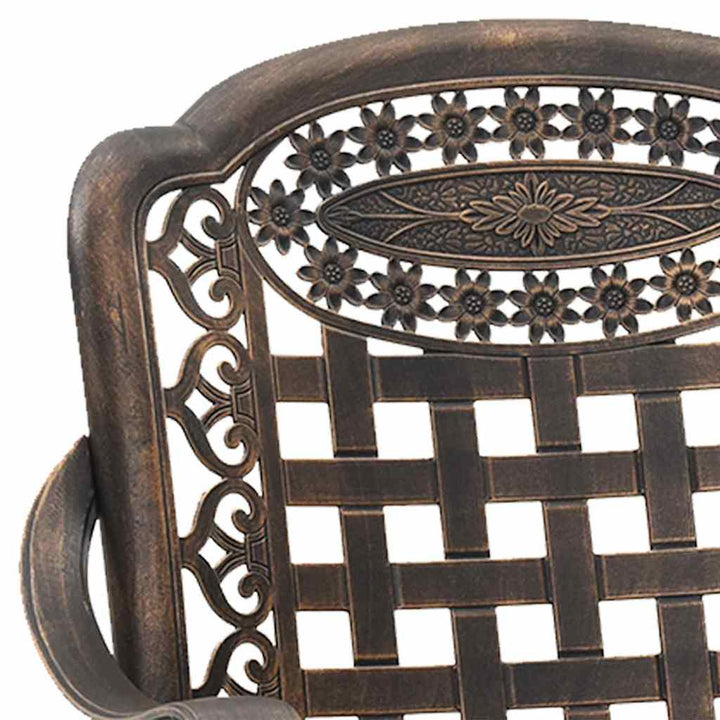 Have Stol 2 stk. Bronze Aluminium