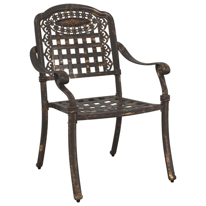 Have Stol 2 stk. Bronze Aluminium