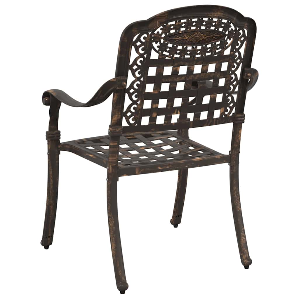 Have Stol 2 stk. Bronze Aluminium
